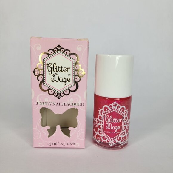 Glitter Daze "Boo, You.." NEW Pink Glitter Shimmer Holo Metallic - Picture 2 of 6